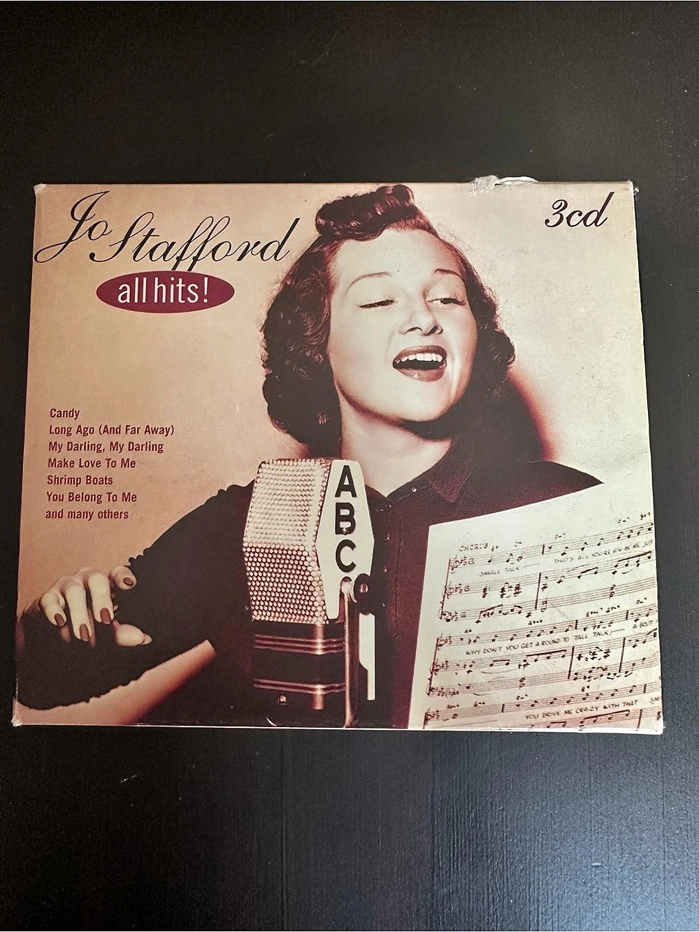 Jo Stafford All Hits! 3-CD Set!